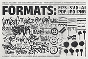 WildLines Graffiti Collection, a Graphic by Vanzyst (Thumbnail 3 of 5)