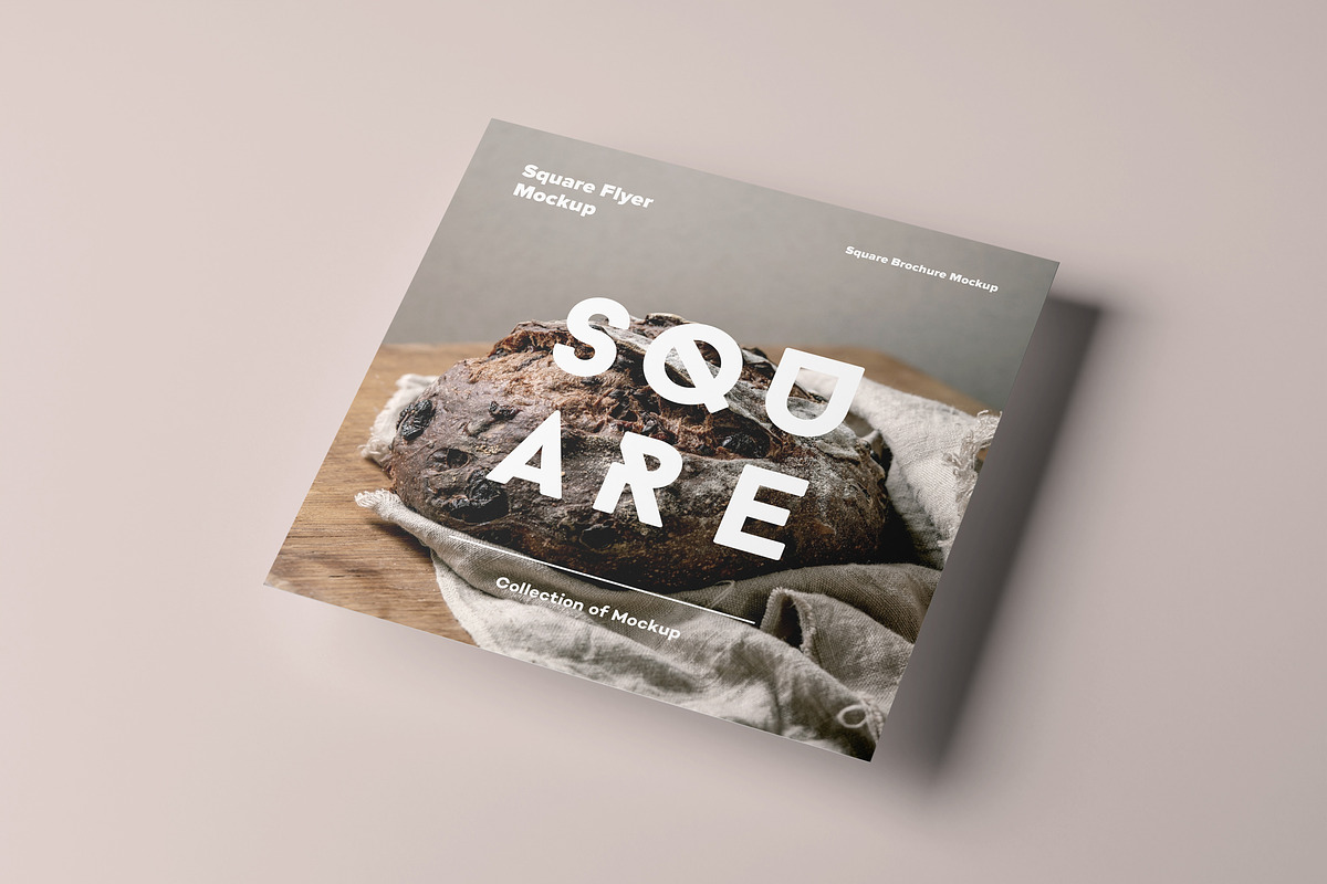 Square Flyer Mock-up, an Advertising Mockup by Yogurt86 (Photo 7 of 11)