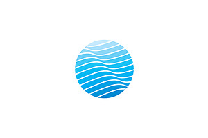 Waves Logo Vector