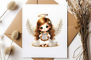 Angel Cartoon Cute. Clipart, PNG., an Animal Illustration by KENO Mascots (Thumbnail 6 of 8)
