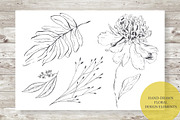 Wedding set. Calligrafy, graphics., an Invitation Template by OlgaAlekseenko (Thumbnail 3 of 3)
