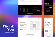 Online Portfolio Wireframe Website, a Wireframe Template by INSPR STD (Thumbnail 4 of 4)