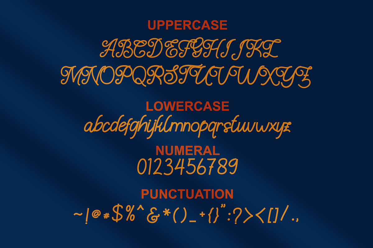 The Manaline Font preview 7
