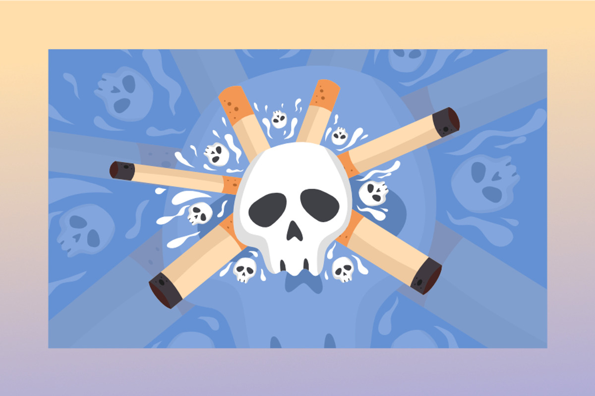 no tobacco day background 33 set, an Education Illustration by foxndeer (Photo 2 of 5)