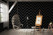 Home Wall Studio Mock-up, a Household Mockup by IsometricWorld (Thumbnail 4 of 9)