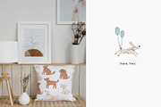 Birthday Dogs Clipart, a Decorative Illustration by Barkova Nadya (Thumbnail 9 of 10)
