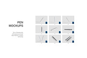 Pen Mockups, a Pens & Pencil Mockup by graphiccrew (Thumbnail 13 of 13)