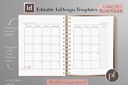 Monthly Planner | InDesign Template, a Stationery Template by Planner Templates (Thumbnail 2 of 17)