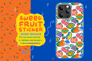 Sweet Fruit Sticker Illustrations, a Food Illustration by Liviana Shop (Thumbnail 2 of 4)