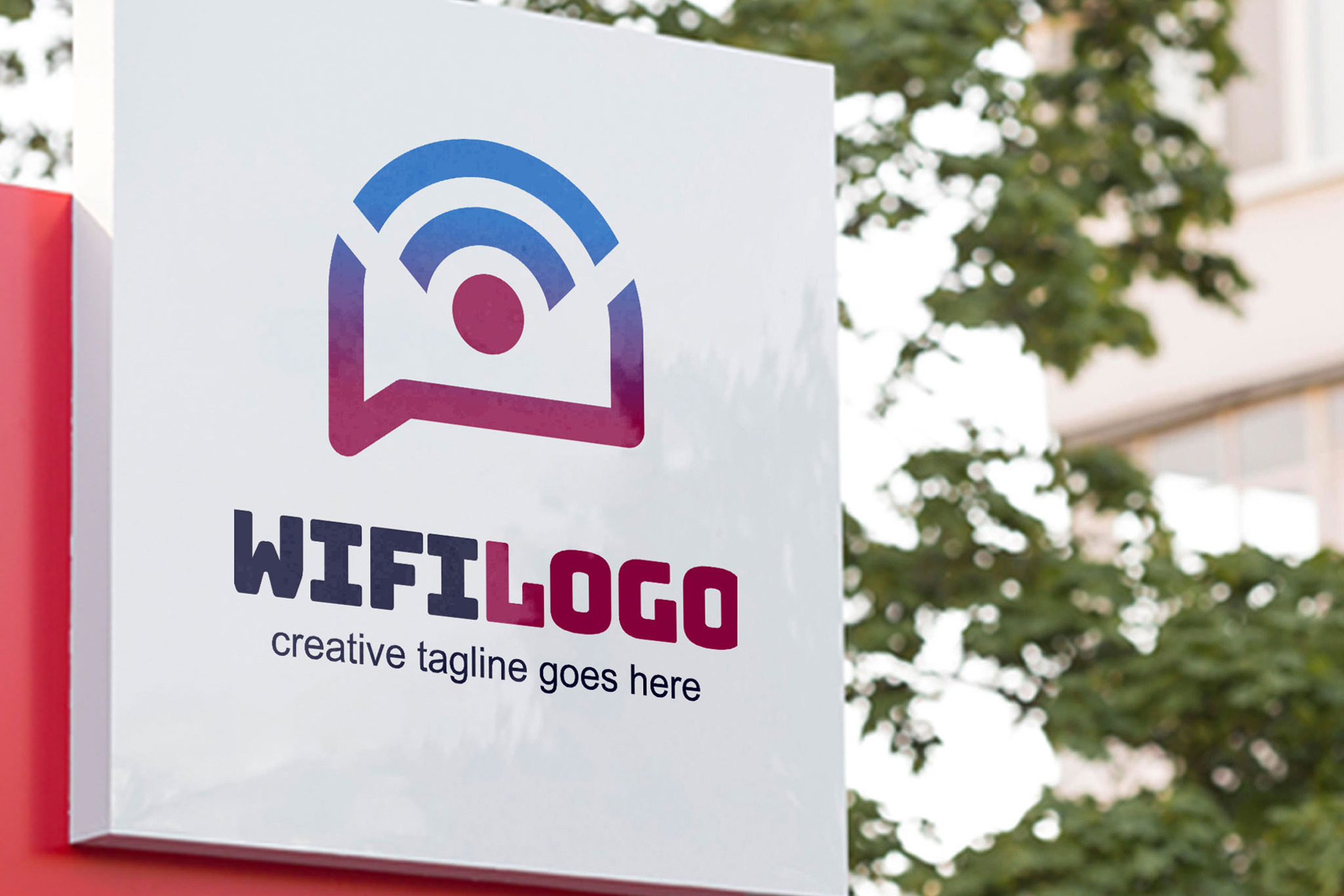 Wifi Service Logo Layout | Creative Market