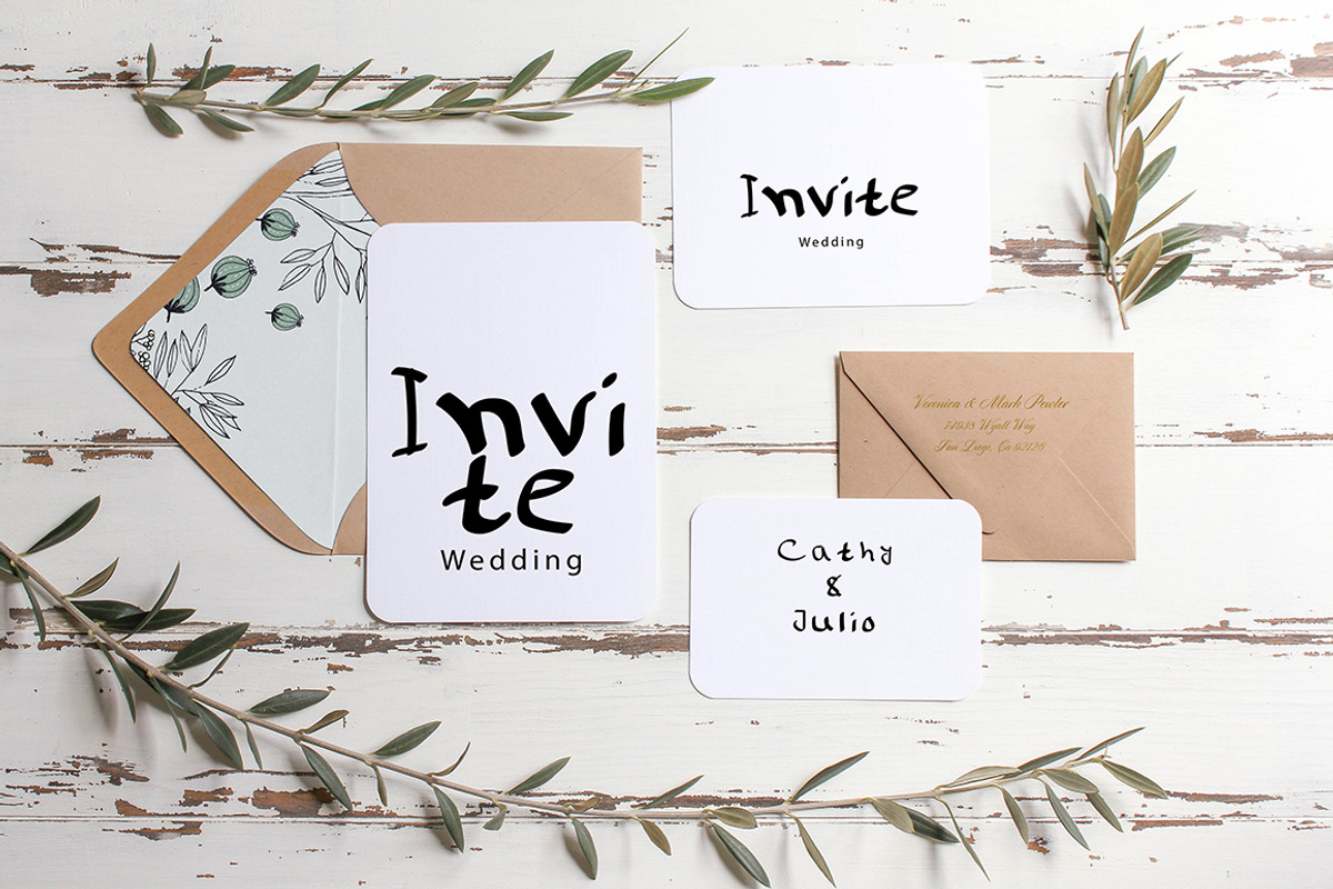Willow Handwritten Font preview 6