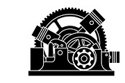 Bold industrial machine silhouette, an Illustration by Amazin_art (Thumbnail 26 of 31)