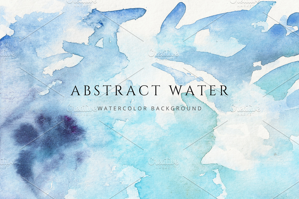 Abstract water painting, a Texture Graphic by Kolorata Art (Photo 1 of 3)