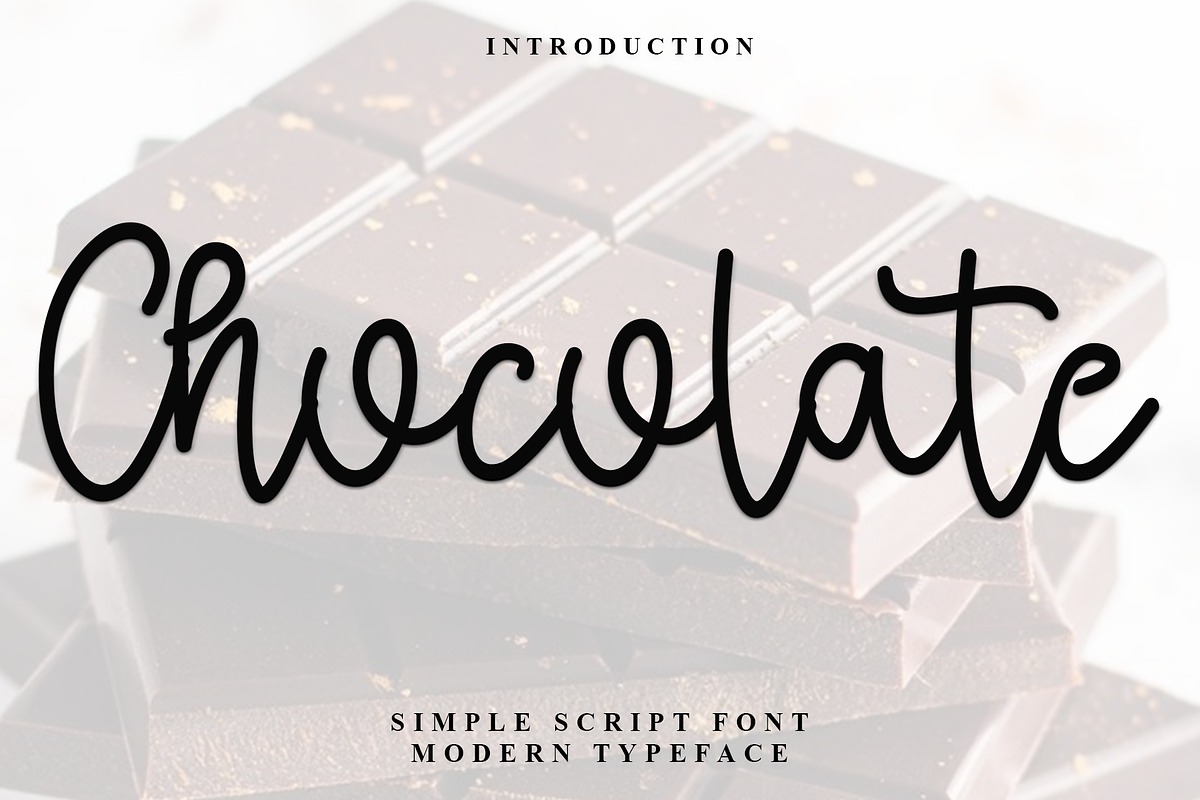 Chocolate, a Handwritten Font by FreshTypeINK (Photo 1 of 7)