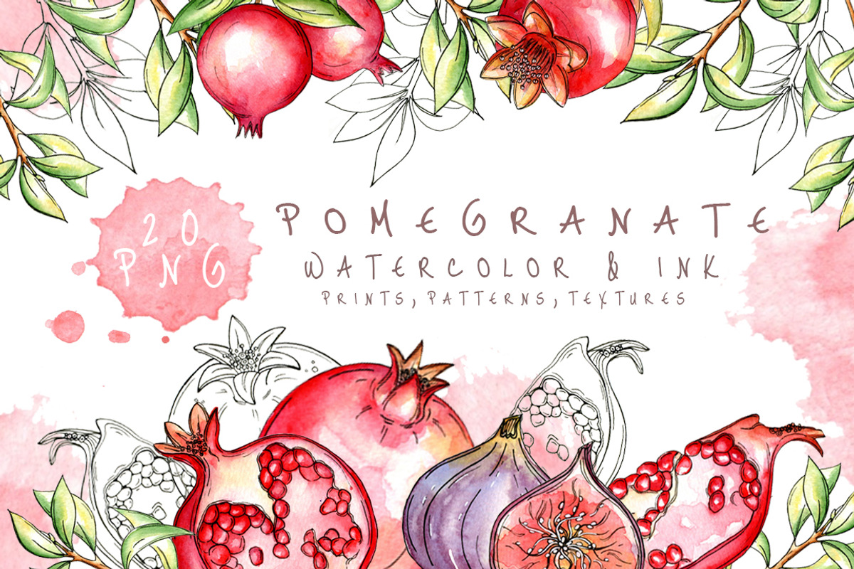 Juicy pomegranate, an Object Graphic by artdreamer (Photo 1 of 9)