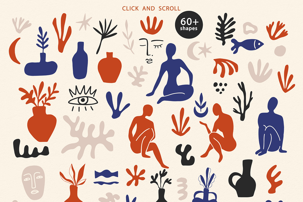 Matisse Bundle - Artwork Creator, a Background Graphic by Katrinelly (Photo 3 of 10)