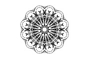 Elegant Mandala Line Art Collection, a Decorative Illustration by NJ Himel (Thumbnail 57 of 101)