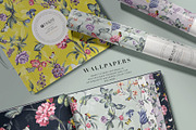 Jali Florals, Painted Watercolours!, a Pattern Graphic by Pink Linen (Thumbnail 9 of 9)