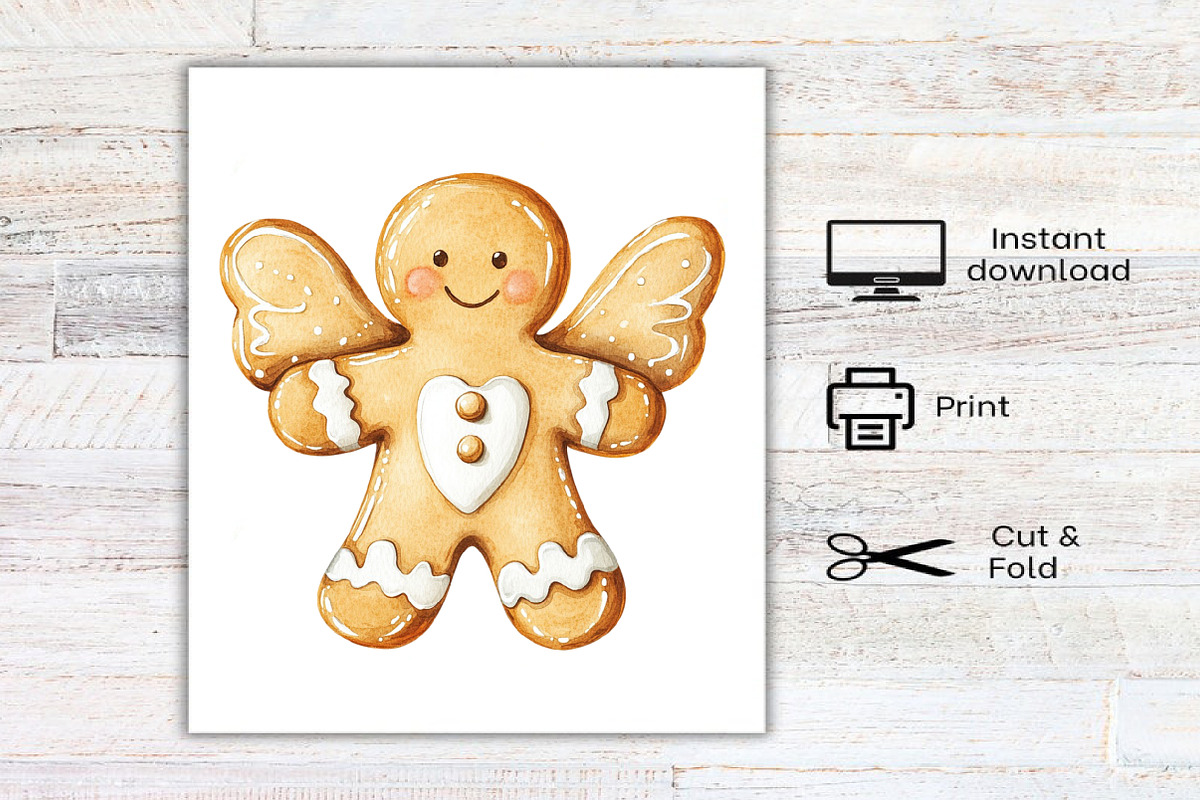 Watercolor Christmas Sweet Treats, an Illustration by Canvas Craft (Photo 7 of 7)