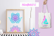 Mindfulness. 35 Vector Set., a Decorative Illustration by Varvara Gorbash (Thumbnail 6 of 9)