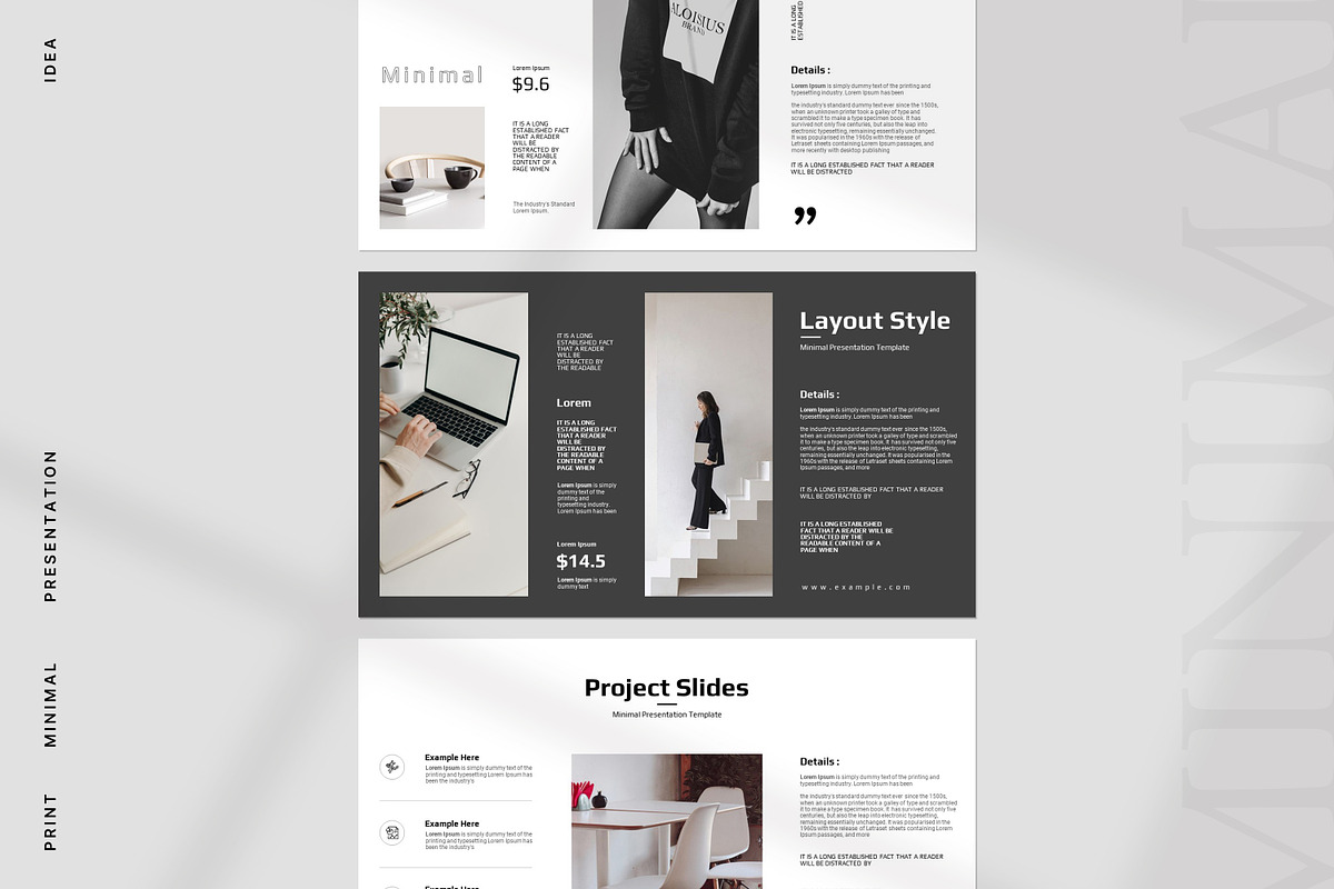 Minimal Presentation Template, a Presentation Template by PrintIdea (Photo 6 of 10)