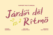 CS Brawley Disco, a Sans Serif Font by Craft Supply Co. (Thumbnail 7 of 8)