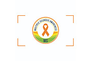 Multiple Sclerosis Awareness Brain, a Person Illustration by Designer_Momina (Thumbnail 15 of 16)