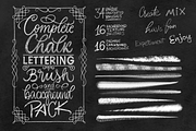 Chalk Lettering Procreate Brush Pack, a Brush Add-On by ZenLettering (Thumbnail 3 of 7)