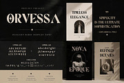 ORVESSA, a Serif Font by Pitchlook.Studio (Thumbnail 4 of 4)