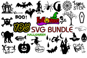 Spooky Halloween Scary Clipart SVG