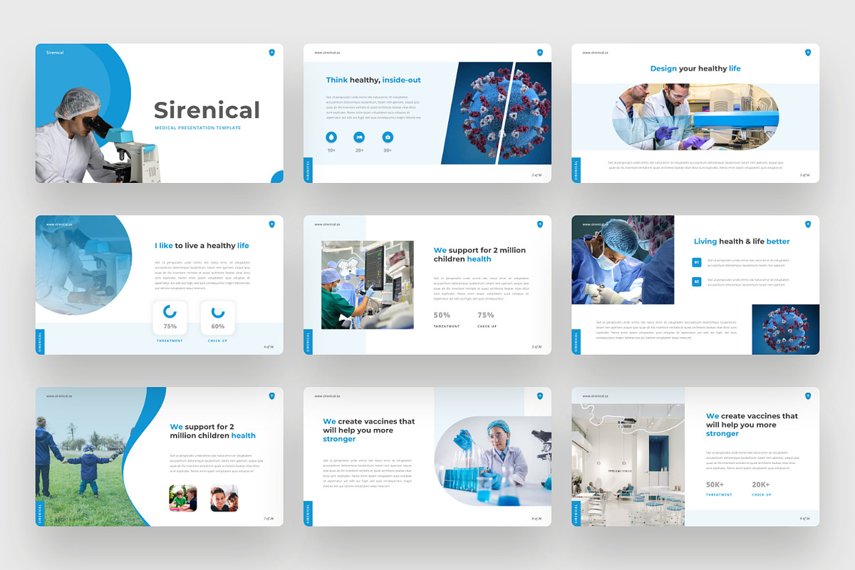 Sirenical - Medical Keynote Template, a Presentation Template by BeadyLab (Photo 2 of 6)