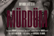 Mürdüm Condensed Sans Serif, a Sans Serif Font by Blanc Salváge (Thumbnail 7 of 12)
