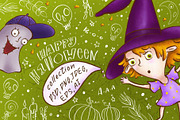 Halloween collection., a Decorative Illustration by Funny-sunny (Thumbnail 1 of 9)