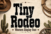 Tiny Rodeo, a Slab Serif Font by Wow Magic (Thumbnail 1 of 5)