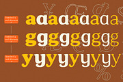 Astheric, a Serif Font by Mantype Studio (Thumbnail 9 of 16)
