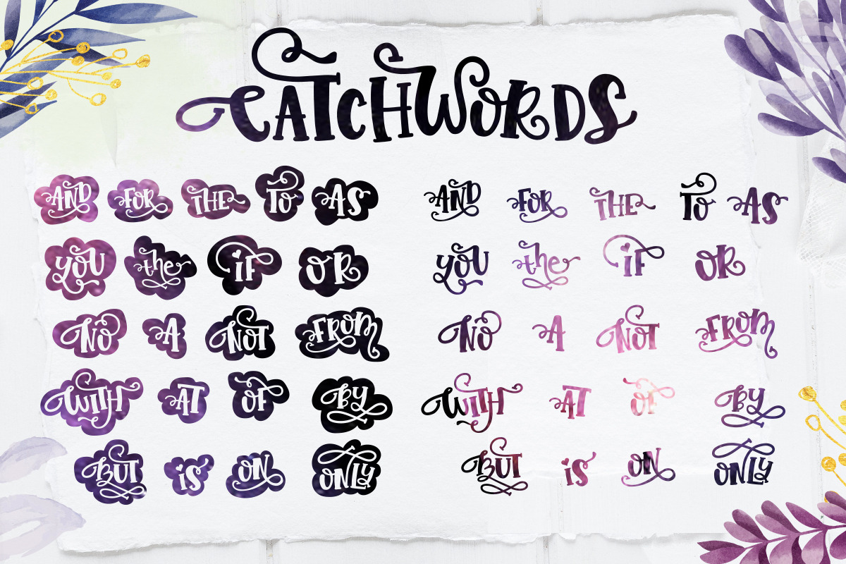 Sorinka Fun Font and extras preview 3