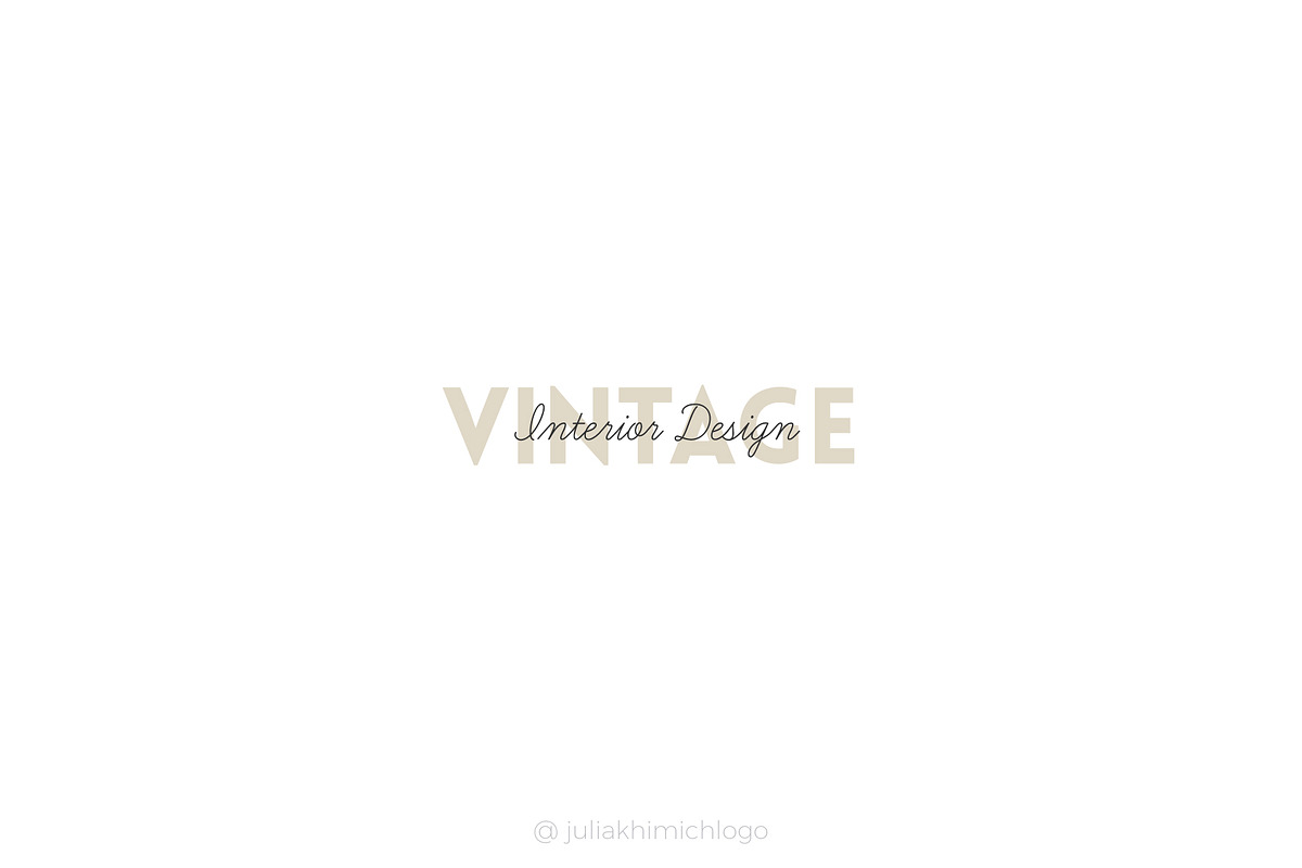Logo Pack Volume 16. Text Based, a Branding & Logo Template by Mint Air Studio (Photo 4 of 21)