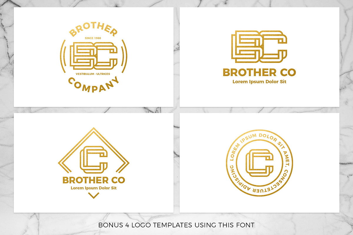Linee Font - Scifi & Modern Look preview 8
