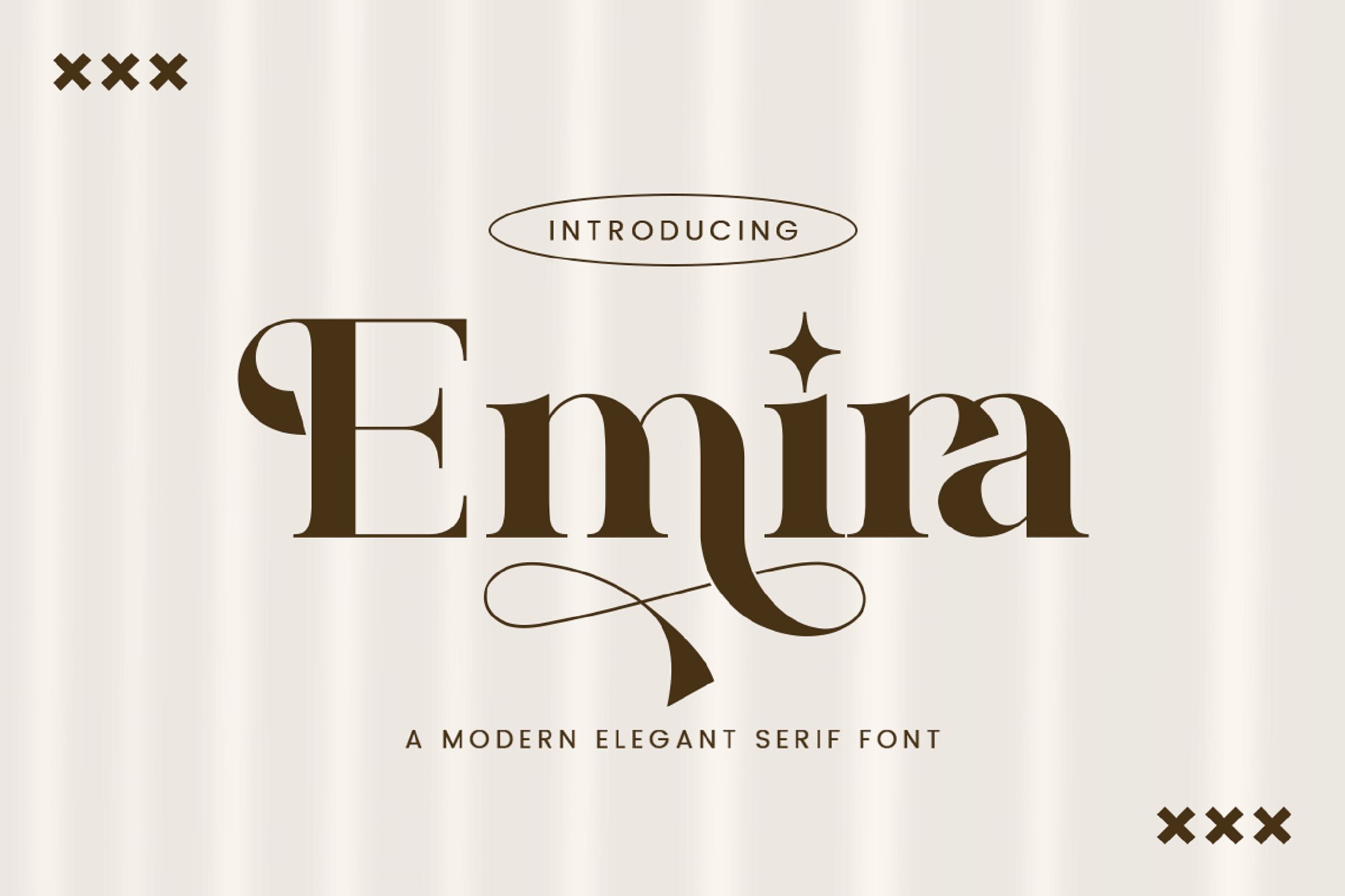 Emira - Modern Serif Font, a Serif Font by Aqeel_Art