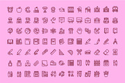 Mega Bundle: 500+ Vector Line Icons, an Icon by Abstracto-Create (Thumbnail 9 of 10)