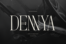 Dennya | Display Serif Font