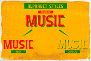 Hippie, a Font by Heather_insane (Thumbnail 3 of 9)