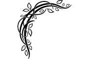 Elegant Botanical Corner, an Object Graphic by Designer_Momina (Thumbnail 2 of 11)