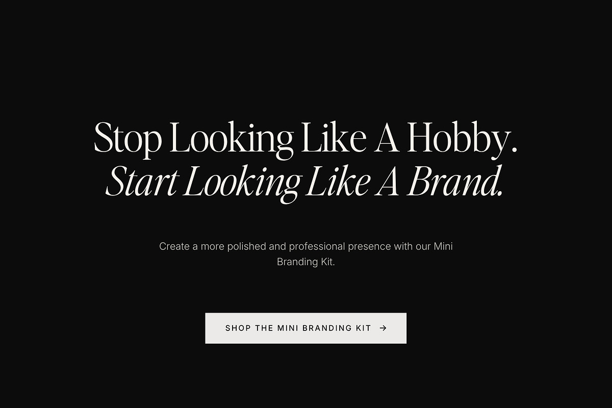 Mini Branding Kit Canva Template, a Branding & Logo Template by Adam and Grace (Photo 18 of 19)