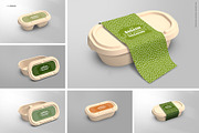 Bagasse EcoFriendly Packaging Mockup, a Packaging Mockup by INCDesign (Thumbnail 4 of 7)