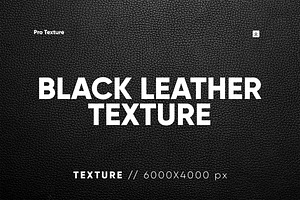 10 Black Leather Textures