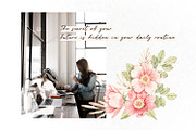 Sale Pink Floral. Watercolor flowers, a Decorative Illustration by Kate Macate (Thumbnail 2 of 11)