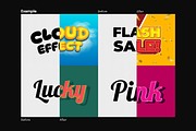 25 Text Effects Template Pack, a Layer Style Add-On by padilah_a (Thumbnail 3 of 32)
