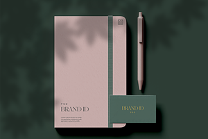 Branded Personal Planner Mockup