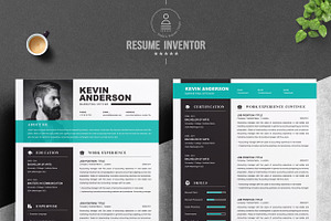 Colour Resume Template For Word CV